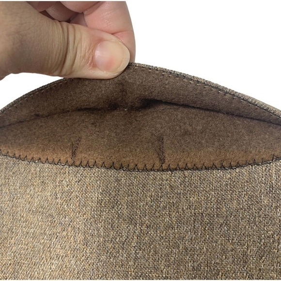 VTG 60s Rittels Western Wear Mens 42L Brown with Leather Trim Sport Coat - Picture 14 of 16